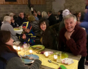 Ian Hayward hosting the Harvest Supper