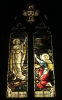 View from outside of the Resurrection window, which expresses the essential truth of the Christian faith